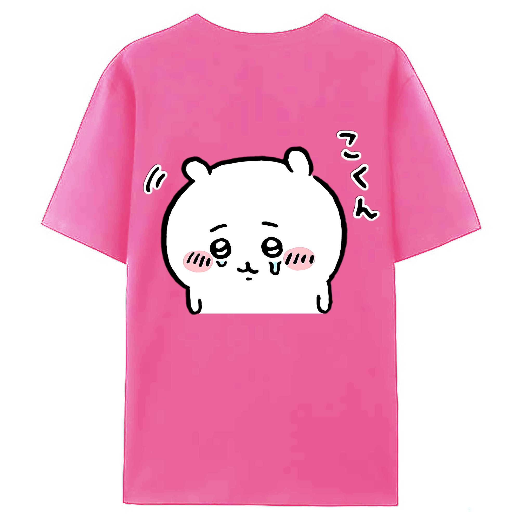 （画像用） ちいかわ ちいかわ Chii-kawa chiikawa レディース半袖Tシャツ(バックプリント)